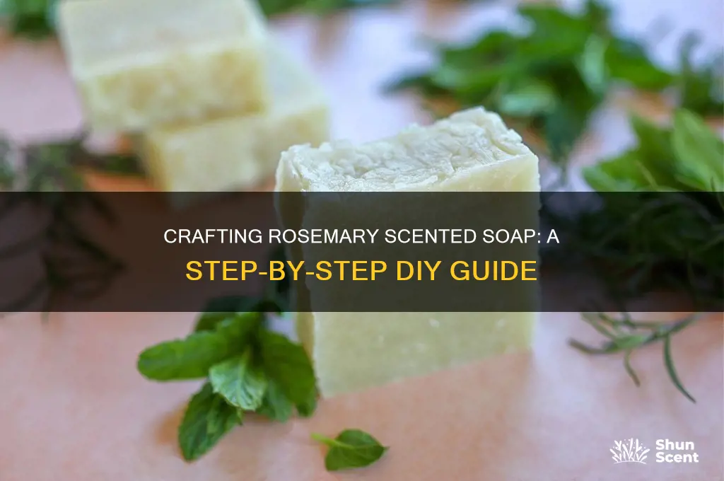 how to make rosemary scented soap