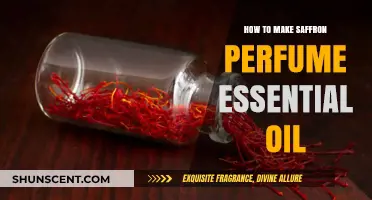Creating Saffron Perfume Essential Oil at Home