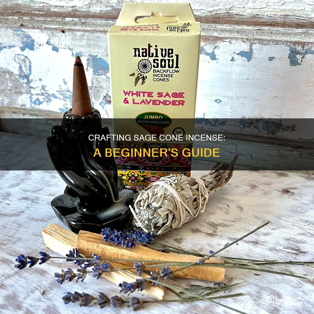 how to make sage cone incense