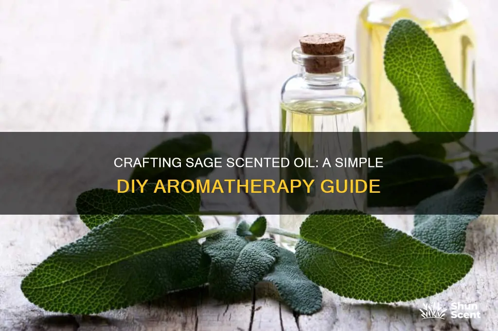 how to make sage scented oil