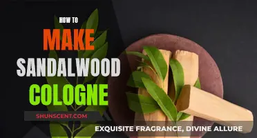 Creating a Soothing Sandalwood Scent: A Guide to Cologne-Making