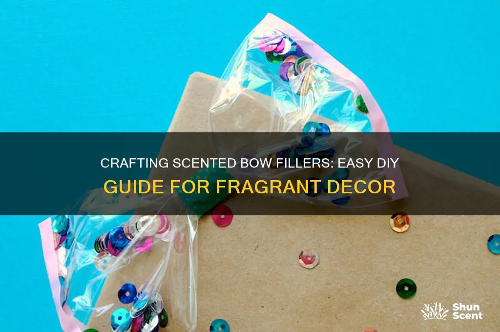 how to make scent bow filler