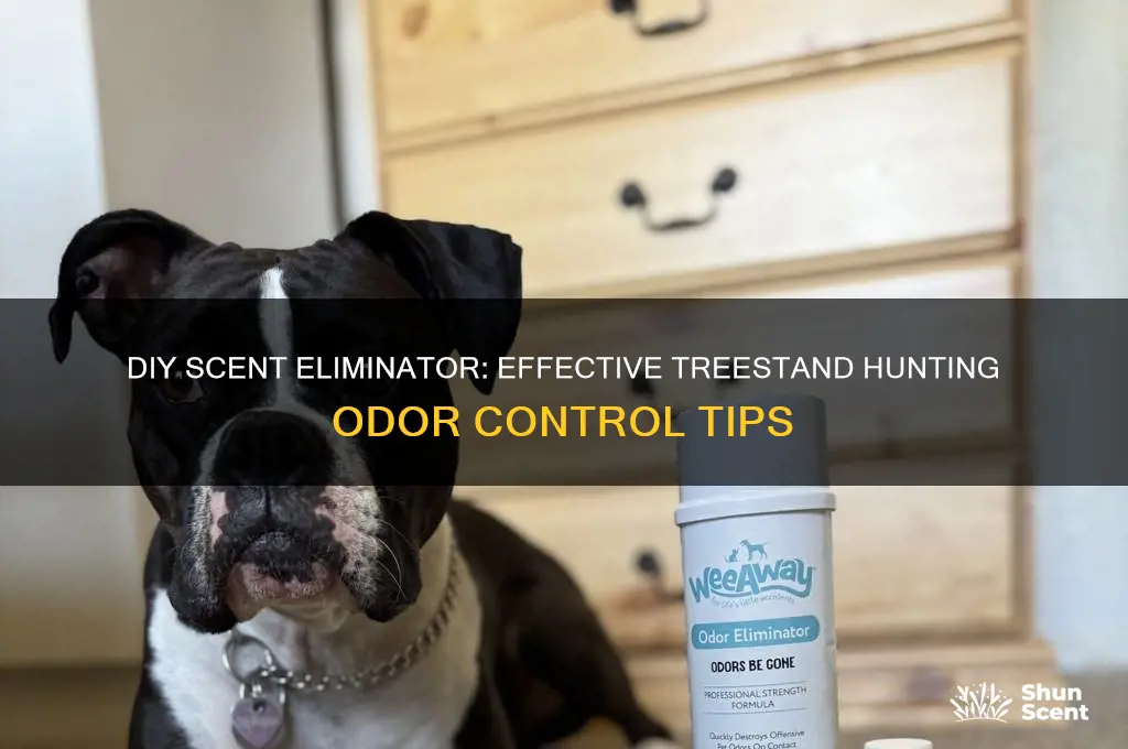 how to make scent eliminator for treestands