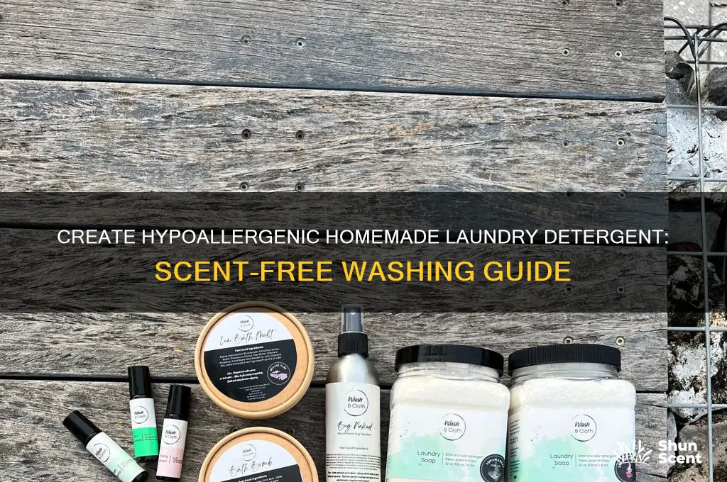 how to make scent free laundry soap