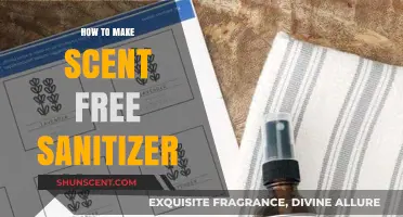 Crafting Scent-Free Hand Sanitizer: A Simple DIY Guide for Sensitive Skin