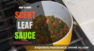 Easy Scent Leaf Sauce Recipe: A Flavorful Nigerian Condiment Guide