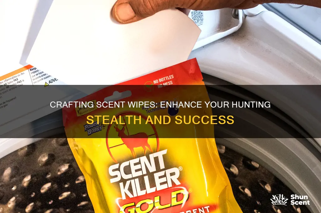 how to make scent wipes for hunting