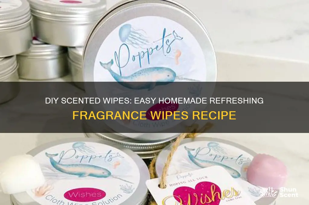 how to make scent wipes