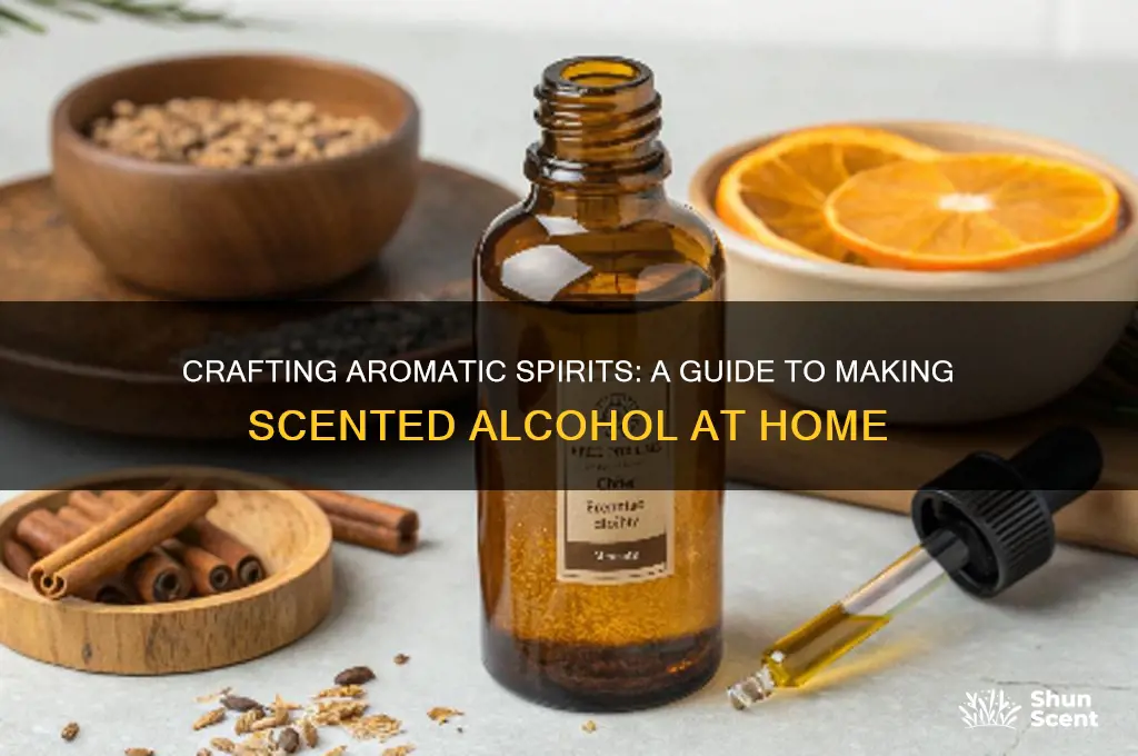 how to make scented alcohol