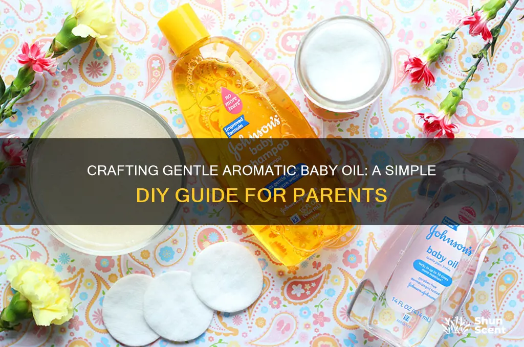 how to make scented baby oil