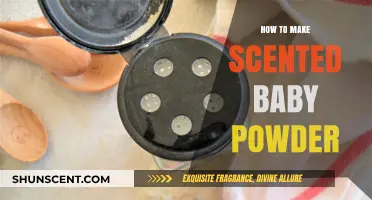 Crafting Gentle Scents: DIY Scented Baby Powder Recipe Guide