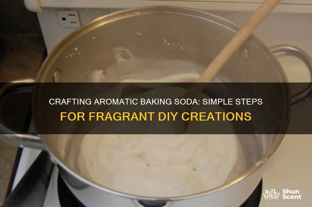 how to make scented baking soda