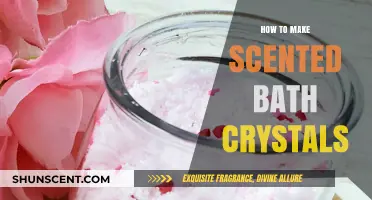 Crafting Relaxing Scented Bath Crystals: A Simple DIY Guide