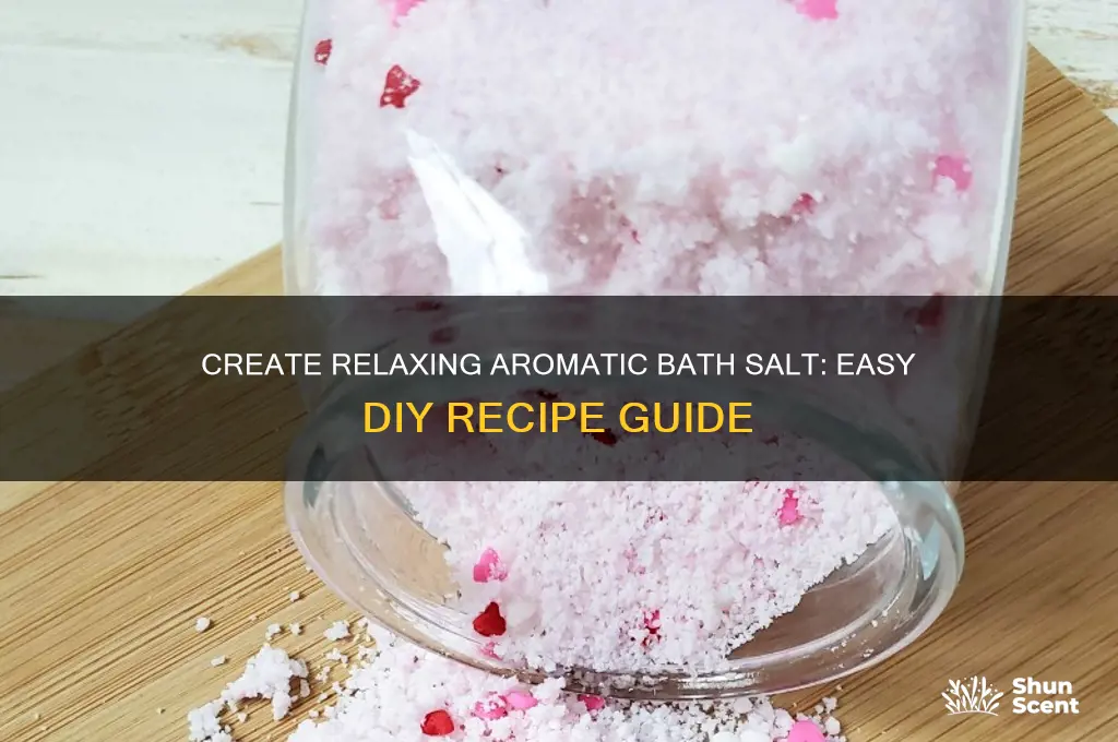 how to make scented bath salt