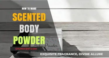 Crafting Fragrant Bliss: A Simple Guide to Making Scented Body Powder