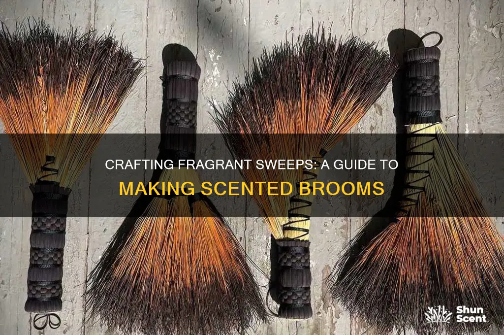 how to make scented brooms
