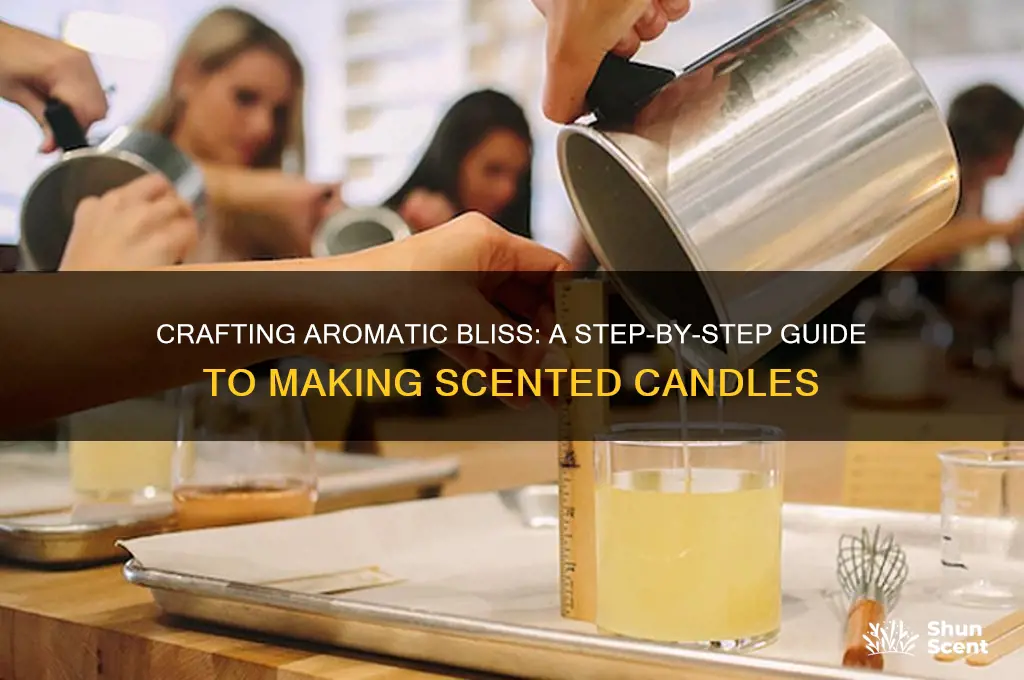 how to make scented candels