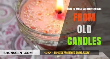 Revive and Reuse: Crafting Fragrant Candles from Old Wax Scraps