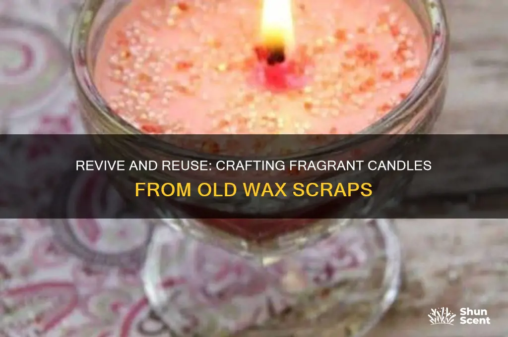 how to make scented candles from old candles
