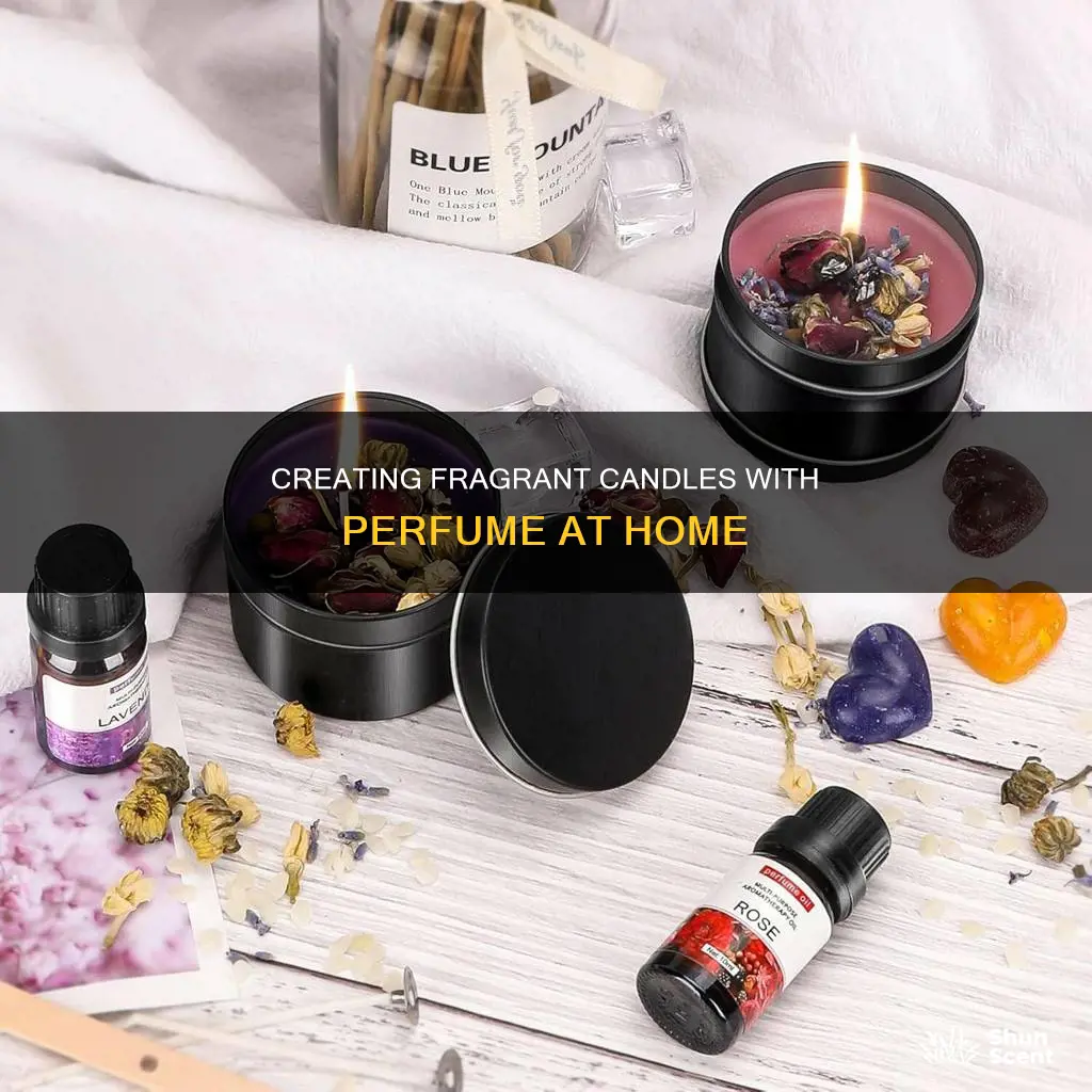 how to make scented candles with perfume