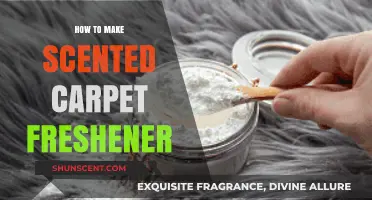 DIY Scented Carpet Freshener: Easy Homemade Recipes for Fresh Floors