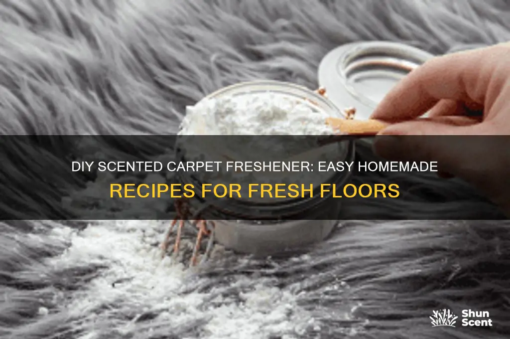 how to make scented carpet freshener