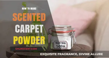 DIY Scented Carpet Powder: Freshen Your Home with Natural Fragrances
