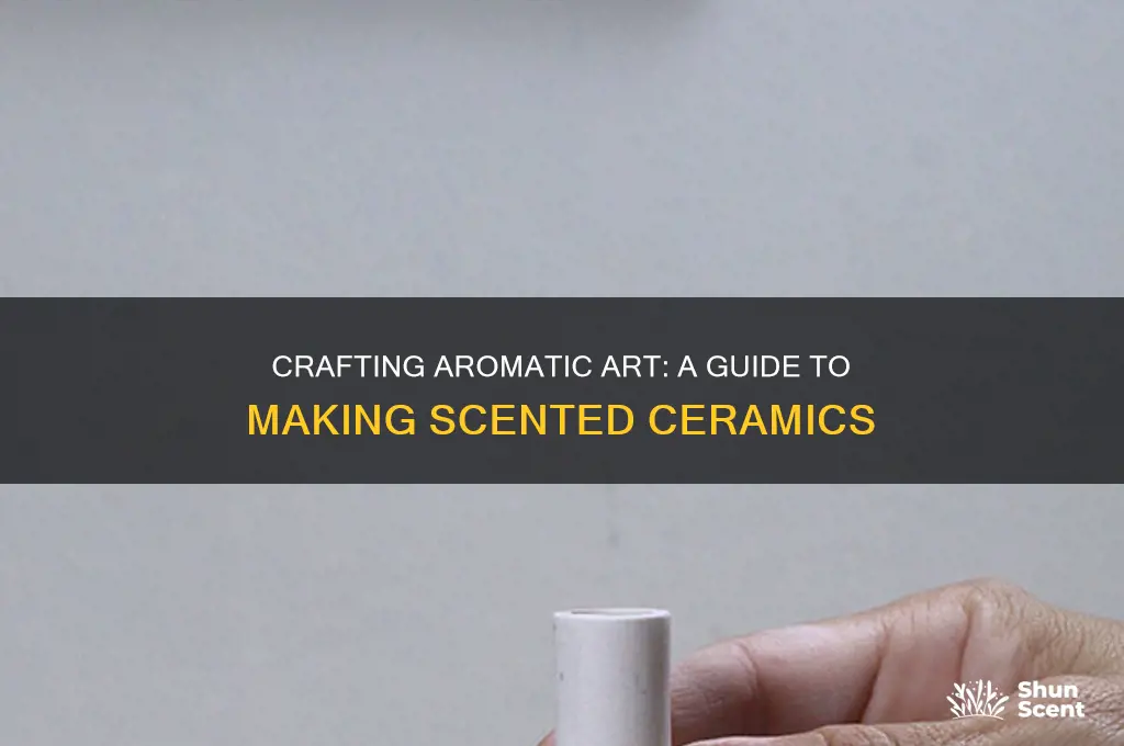 how to make scented ceramics
