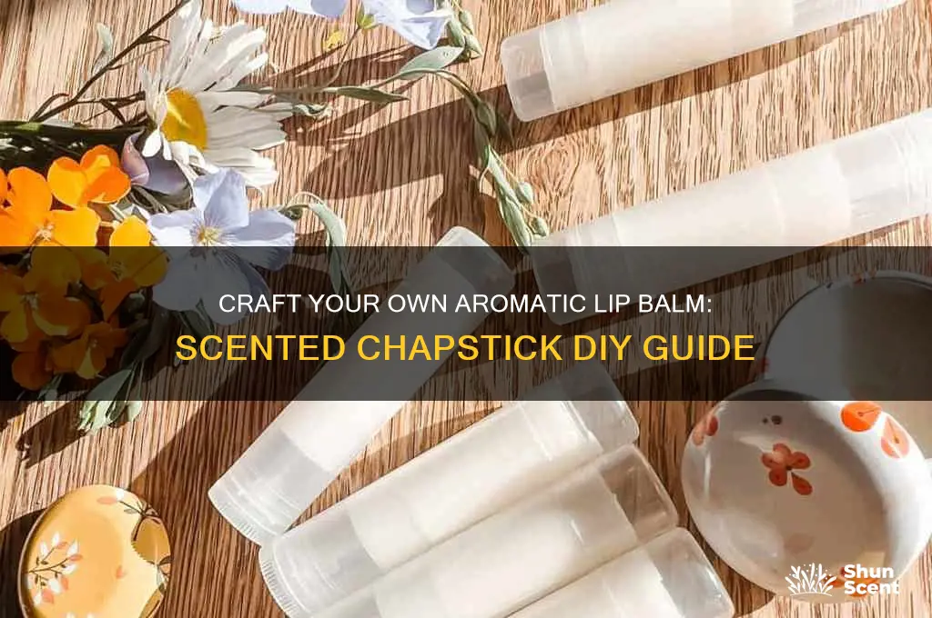 how to make scented chapstick
