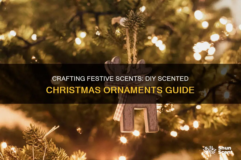 how to make scented christmas ornament