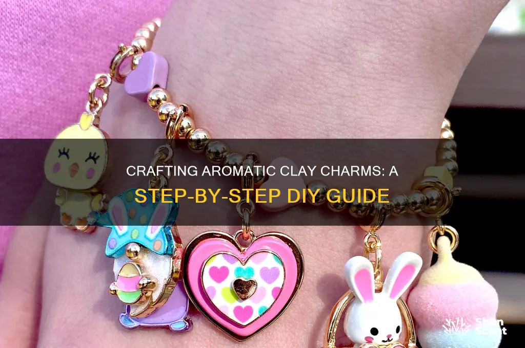 how to make scented clay charms