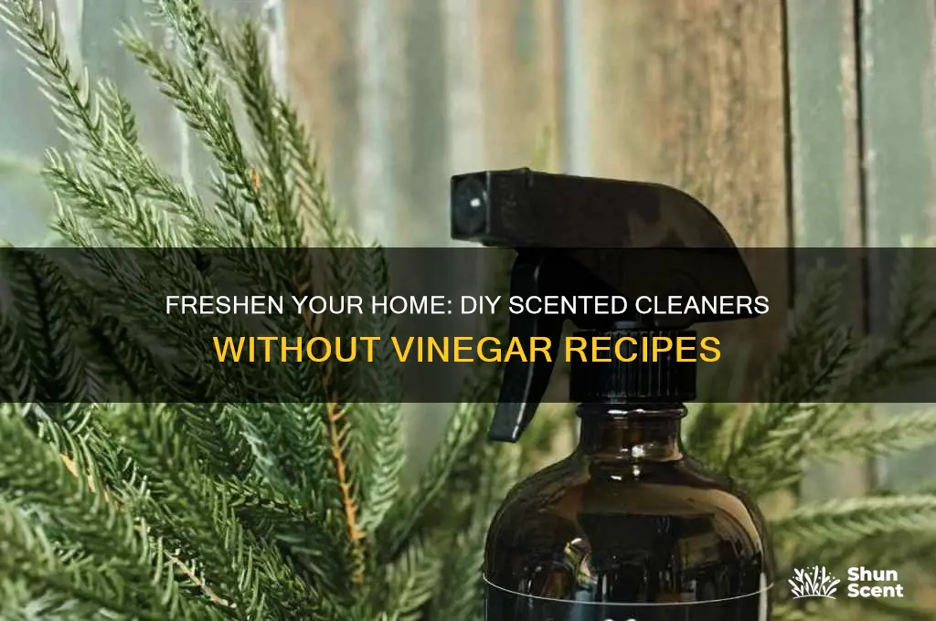 how to make scented cleaners without vinegar