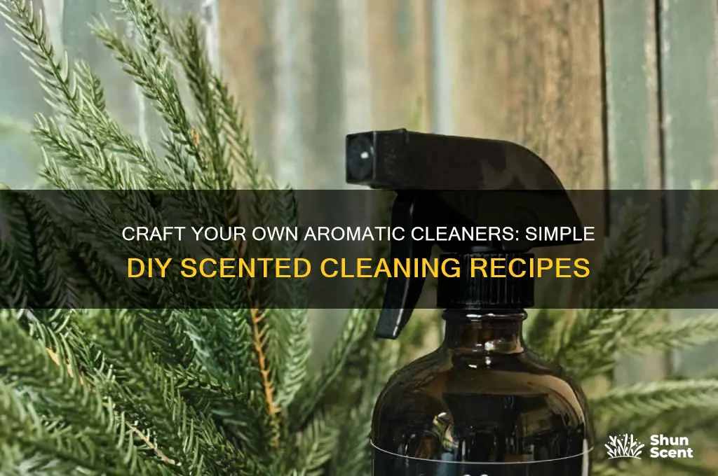 how to make scented cleaners