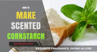 Crafting Aromatic Cornstarch: A Simple DIY Scented Creation Guide
