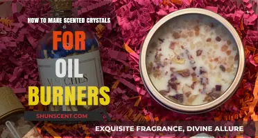 Crafting Aromatic Scented Crystals for Oil Burners: A Simple DIY Guide