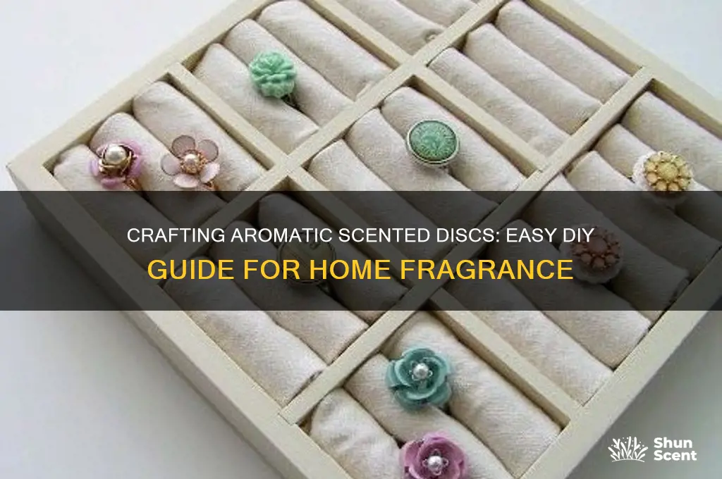 how to make scented discs