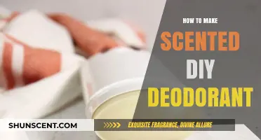 Craft Your Own Natural Scented Deodorant at Home Easily