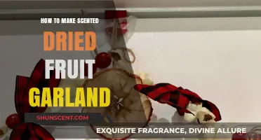 Crafting Fragrant Dried Fruit Garlands: A Step-by-Step DIY Guide
