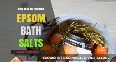 Create Relaxing Aromatic Epsom Bath Salts: DIY Scented Soak Guide