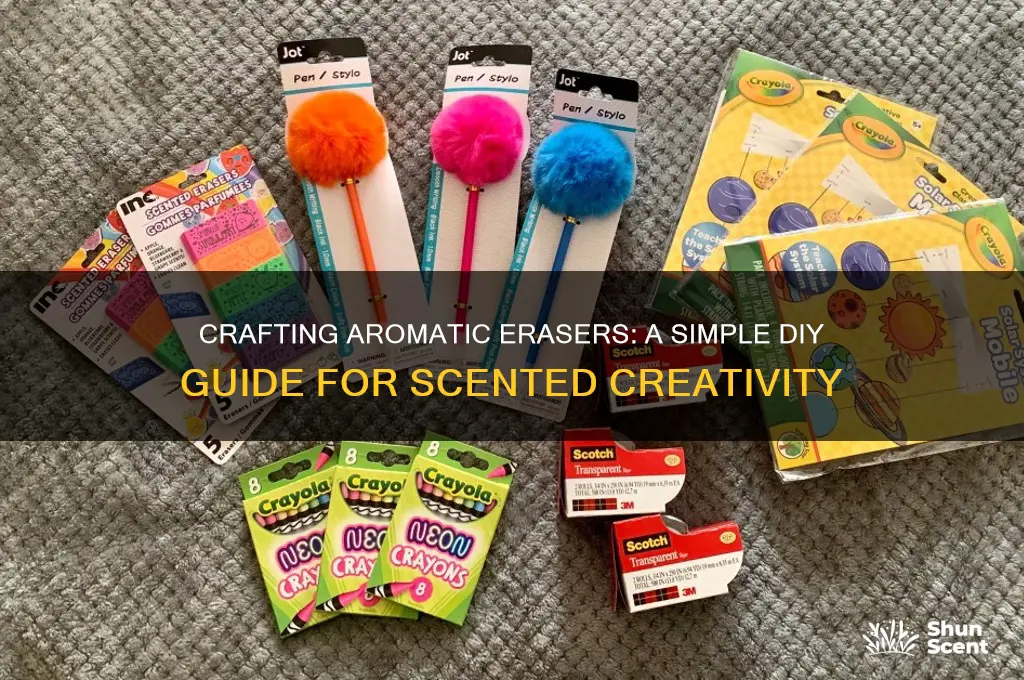 how to make scented erasers