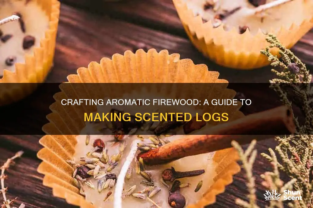 how to make scented firewood