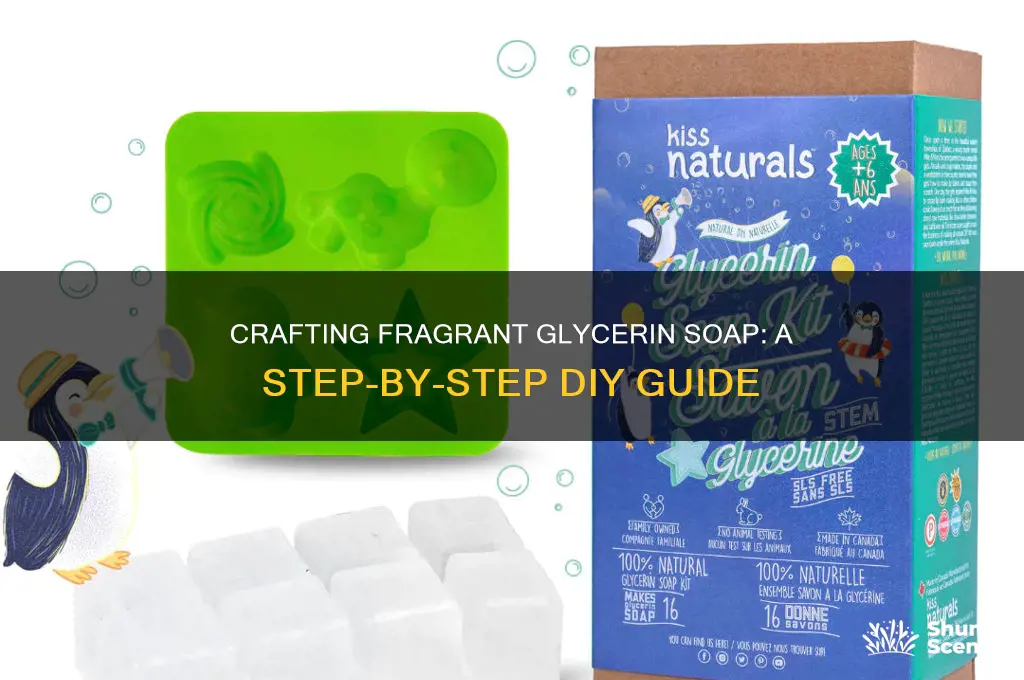 how to make scented glycerin soap