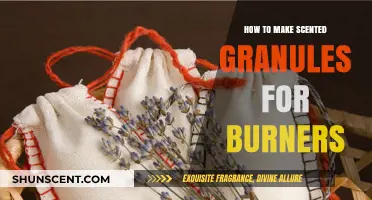 Crafting Aromatic Scented Granules for Burners: A Simple DIY Guide
