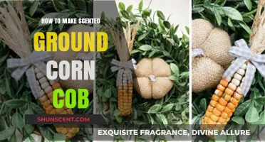 Crafting Aromatic Ground Corn Cob: A Simple DIY Scented Guide