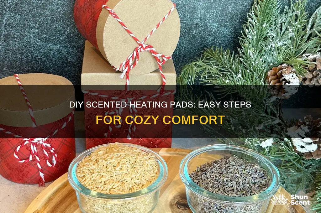 how to make scented heating pads