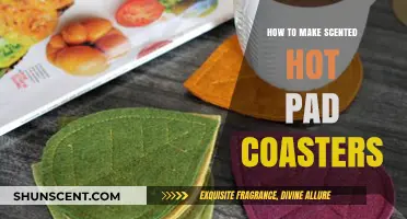 Craft Aromatic Hot Pad Coasters: DIY Scented Drink Protectors