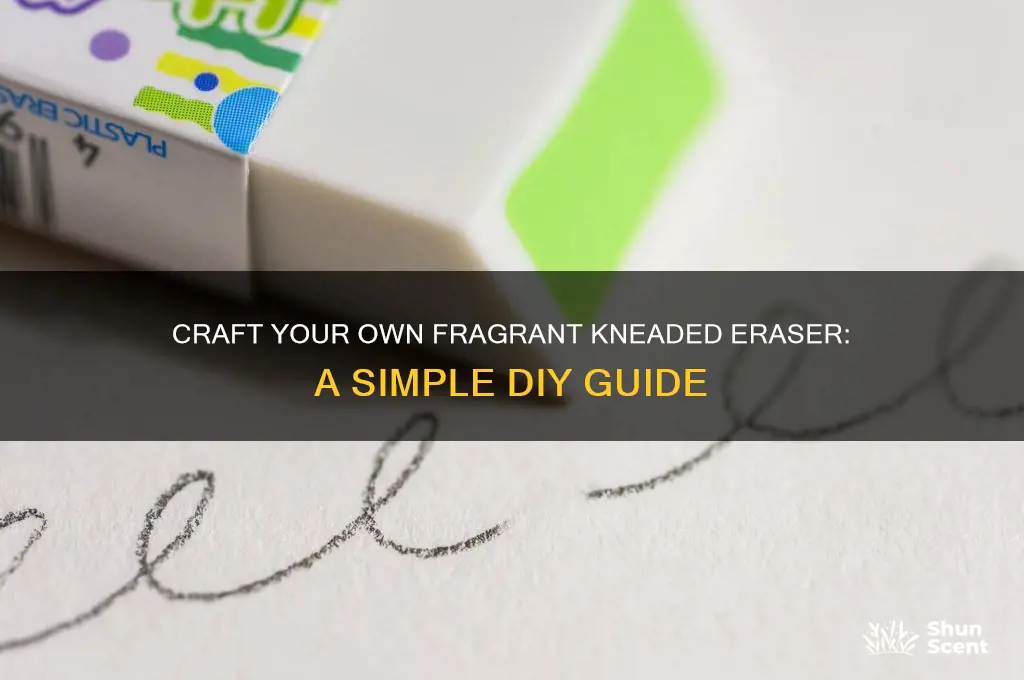 how to make scented kneaded eraser