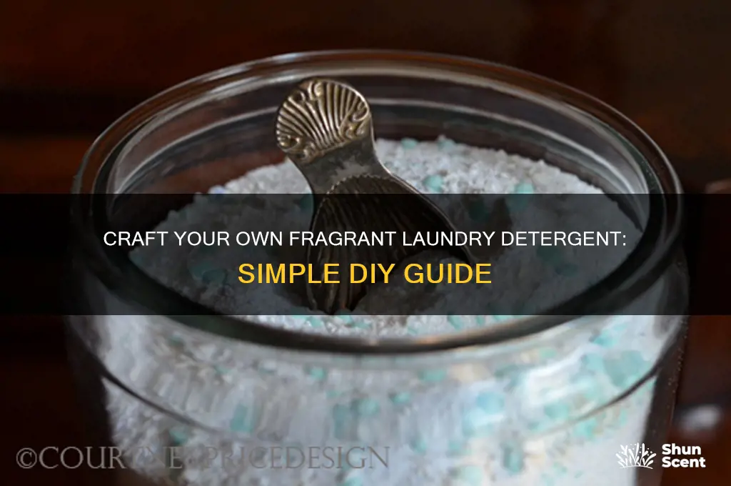 how to make scented laundry detergent