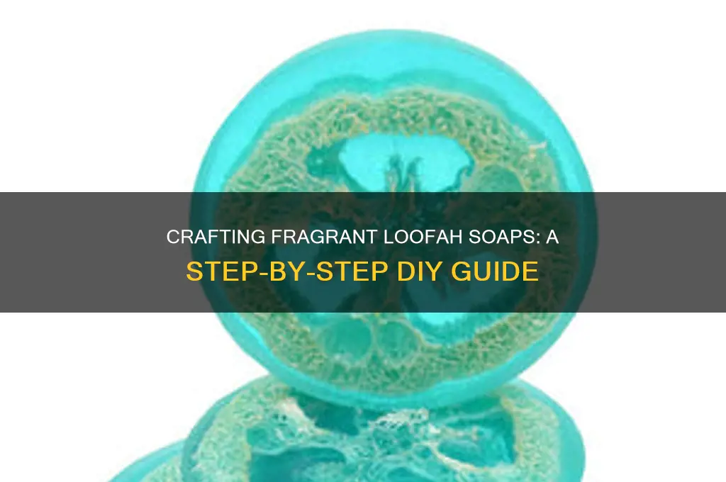 how to make scented loofah soap