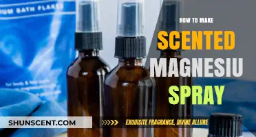 DIY Scented Magnesium Spray: Easy Recipe for Relaxation and Wellness